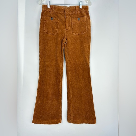 NWT Free People Brown Flare Corduroy Jeans Pants - Picture 1 of 7